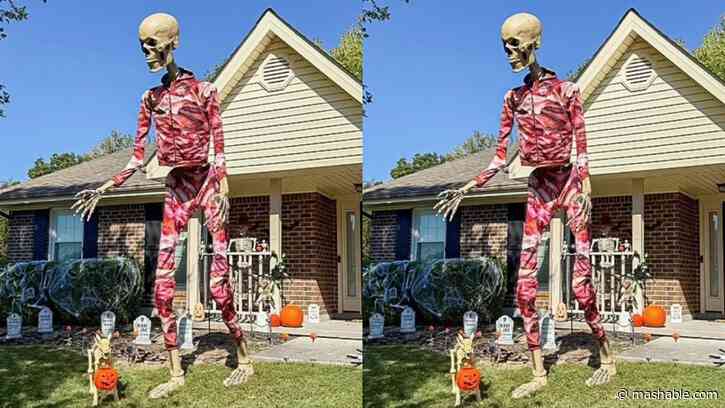Arbys made a Meat Sweats tracksuit for 12-foot skeletons: How to buy it before Halloween