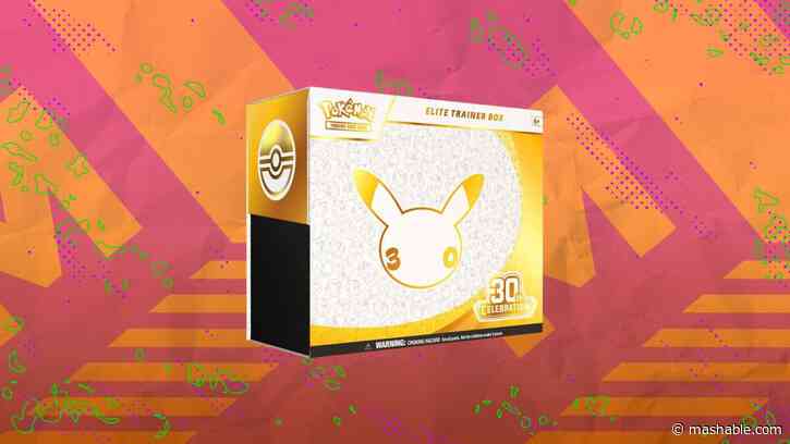 The Pokémon TCG 30th Celebration ETB is way under market price at Amazon — shop now for just $59.99