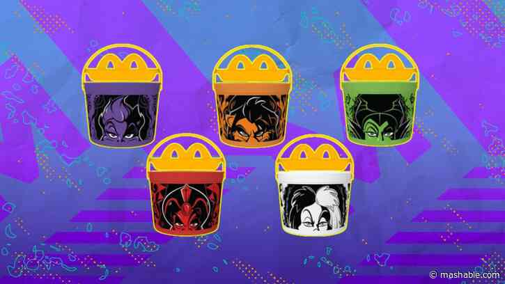 Disneys most iconic villains are taking over McDonalds Boo Buckets: How to buy