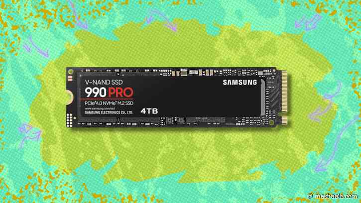 The Samsung SSD 990 PRO 4TB is $300 off at Amazon right now — bag the best early Black Friday SSD deal