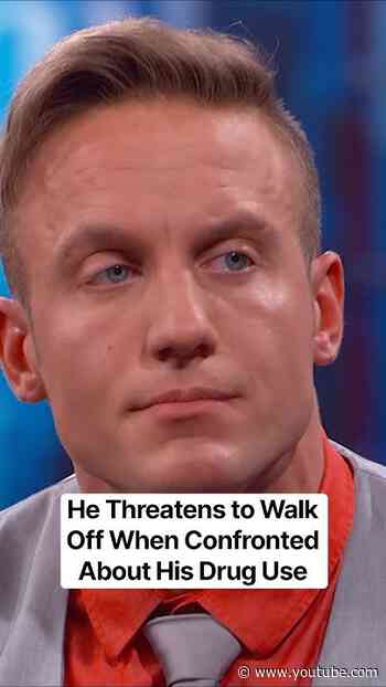Fitness Model Tries to Hide His Secret from Dr. Phil #drphil #addiction
