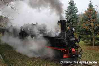 Museumsbahn Schönheide setzt Dampflok und Nostalgiewaggons ein