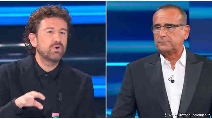 “Sarebbe bello se ci mettessimo nei panni degli autotrasportatori. È un momento difficile, siamo tutti tali e quali”: così Siani. Carlo Conti aggiunge: “Non siamo uguali a chi ha fatto violenza nei negozi rubando e basta”