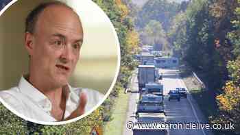 Dominic Cummings said he was going to dual the A1 but the Treasury stopped him