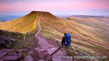 Traditional Welsh Fan Women climb Pen Y Fan in October and are left with serious regrets ...