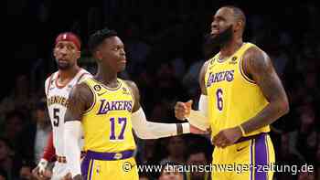 NBA-Superstar LeBron James adelt Braunschweiger Dennis Schröder