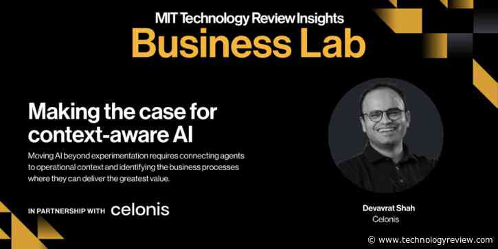 Making the case for context-aware AI