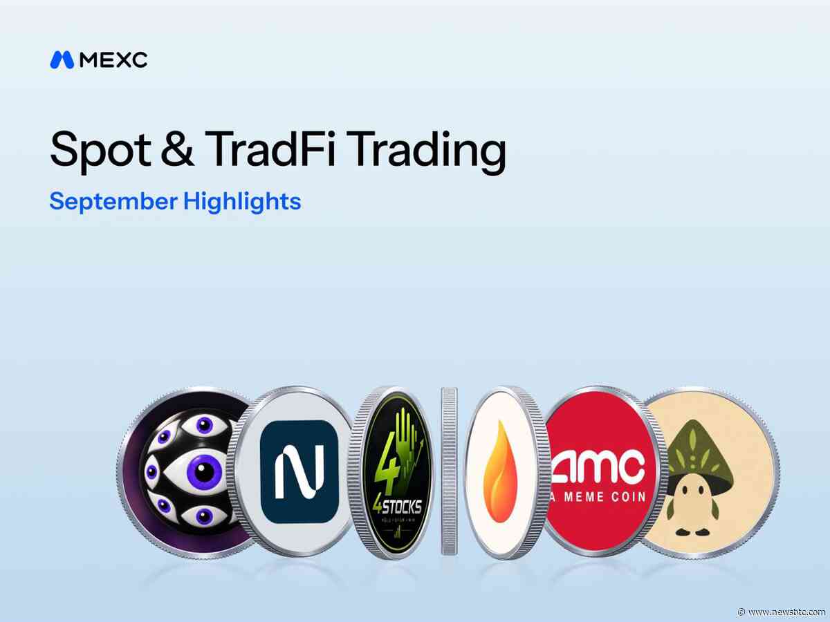 MEXC’s New-Token Trading Volume Rises 77% in September as Stock-Related Trading Expands Into On-Chain New-Token Markets
