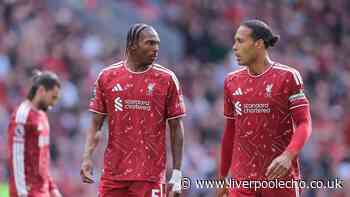 'Wow' - Jeremy Jacquet's Liverpool impact clear as Reds wait on Virgil van Dijk decision