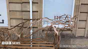 'Shock' as new ornamental bench vandalised