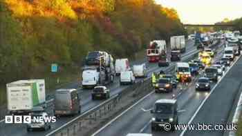 Long delays on M11 after crash