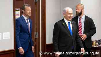 Hegseth trifft Netanjahu eine Woche vor der Wahl – doch Bibi verliert in Umfragen