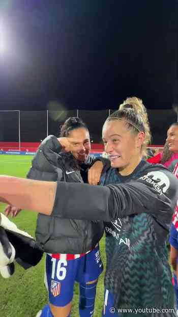 Our goalkeeper... Rosa Otermín!