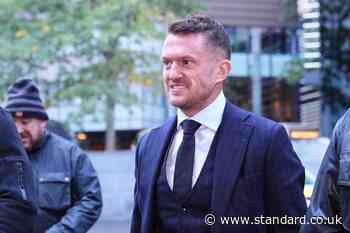 Tommy Robinson weeps in court as he gives defence in journalist harassment trial