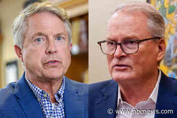 Roger Marshall and Adam Hamilton face off in fiery  Kansas Senate debate