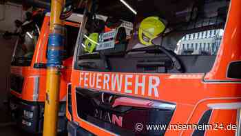 Polizei vermutet Kabelbrand: Brand in leerstehendem Gebäude in Oberbayern