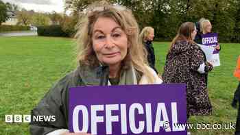 Healthcare workers walk out on 24-hour strike