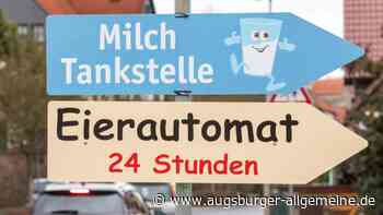 Unbekannte brechen Milchautomaten auf und stehlen Kasse mit Bargeld