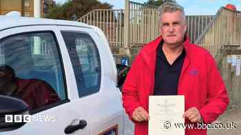 Beach cleaner honoured for saving man's life