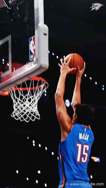 Taking another look at this sequence from Aday 😮‍💨 #okcthunder #nba