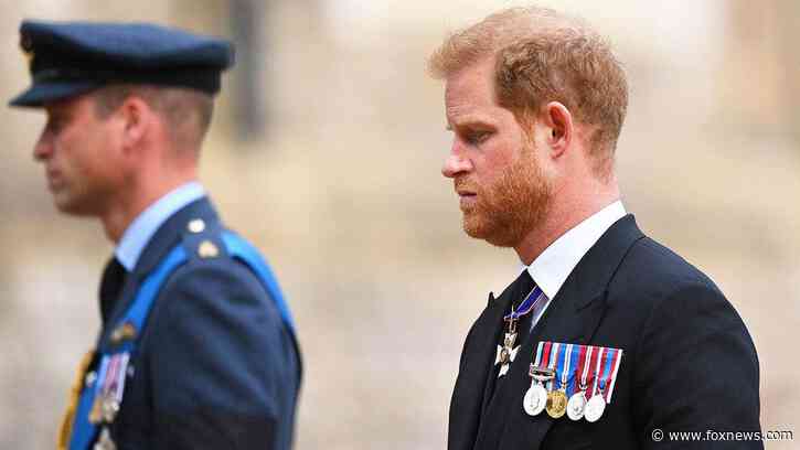 Prince Harry risks 'lobbing a grenade' at Prince William as chance to heal yearslong feud emerges: expert