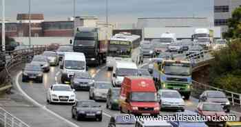 Motorists facing lengthy delays as crash disrupts motorway in Glasgow