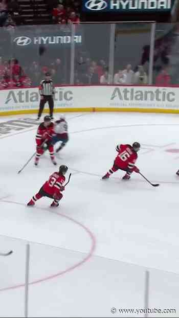 Jesper Boqvist with a Short Goal vs. Colorado Avalanche