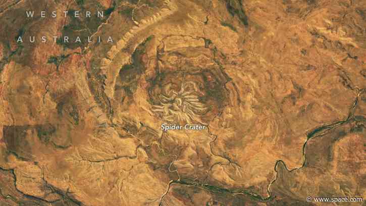 Australia's bizarre 'Spider Crater' seen from orbit | Space photo of the day for Oct. 22, 2026