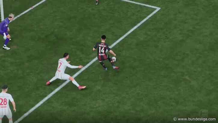 EA Recreated: Schicks Rekordtor bringt Leverkusen den Sieg