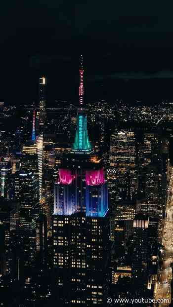 We had a party on top of the Empire State Building #newmusic #shorts