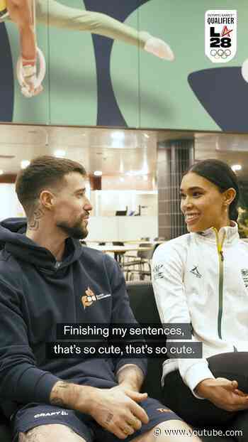 Olympic gymnasts Casimir Schmidt  and Naveen Daries to talk all things love and #Gymnastics!