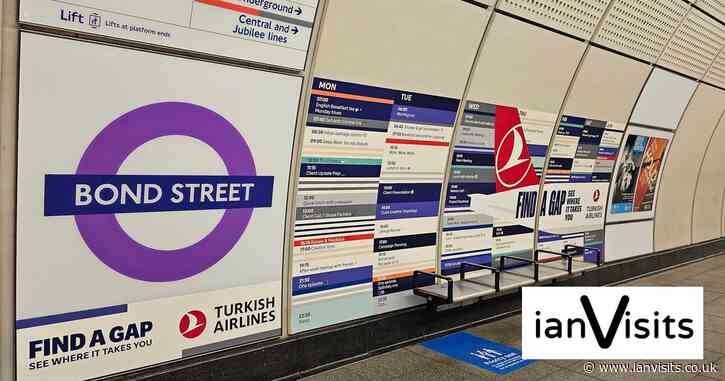TfL earns £1.1 million from Turkish Airlines’ Elizabeth line advertising deal