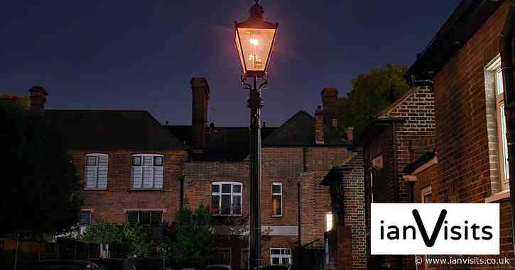 The last street in east London still lit by gas lights could switch to electric lights