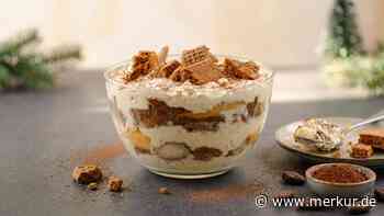 Luftig-lockeres Spekulatius-Tiramisu in 15 Minuten: Das einfache Rezept für eine himmlische Creme