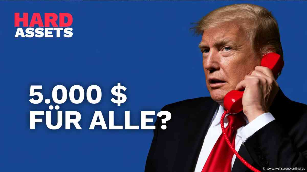 US-Midterms am 3. November: 5.000 US-Dollar für jeden Amerikaner: Was Trumps Wahlgeschenk für Gold heißt