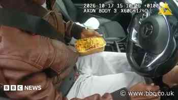 Alleged drunk driver arrested while eating Chinese