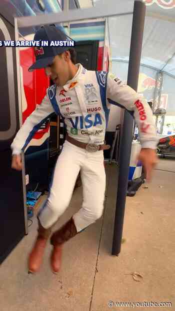 HOWDY 🤠 #F1 #VCARB