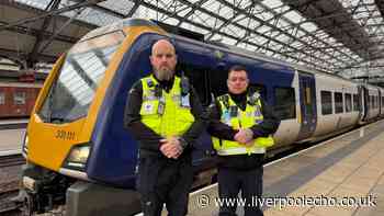 Hero rail officers save injured man after he falls onto tracks in St Helens