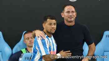 Frank Lampard on Coventry City favourite going the extra mile to get game time