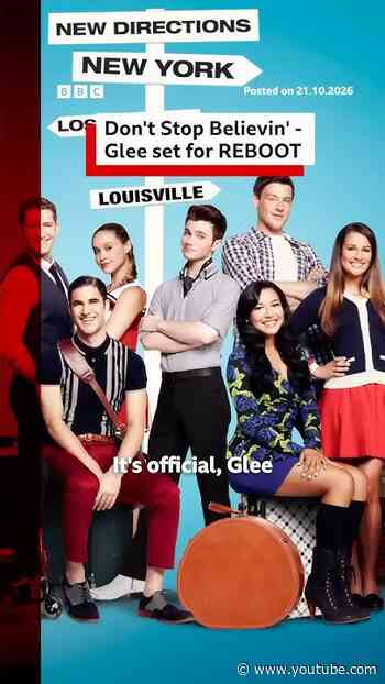 Glee reboot set to return on Hulu and Disney+. #Glee #BBCNews