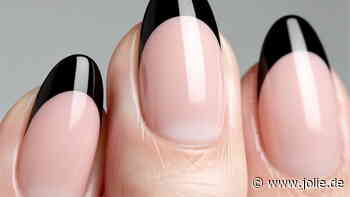 Licorice French Nails: Die schwarzen Fingerspitzen sind zeitlos elegant