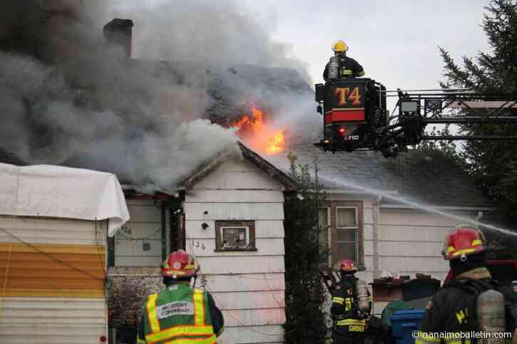 Candle fire engulfs south Nanaimo home