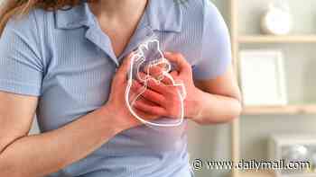 'It felt like someone was squeezing my jaw tightly and I was sweating profusely': The everyday symptoms that could be signs of middle-aged heart disease