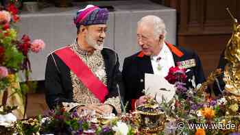 Für Sultan Haitham ändert König Charles das royale Bankett
