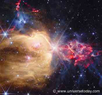 Webb Captures Stars in the Early Stages of Life in a Nearby Stellar Nursery