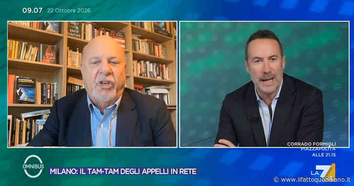Scontro tra Sommi e Friedman su La7. “Attento a dare del filoputiniano, poi le querele si pagano”. “Mi minacci, signor avvocatino cafone?”