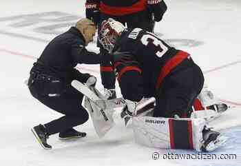 Red-hot Linus Ullmark placed on injured reserve as Senators turn to Samuel Ersson in goal