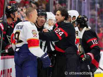 NHL makes Nick Cousins, Matthew Tkachuk pay after bad blood boils over in Ottawa