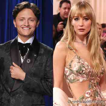 Jennifer Lawrence Reacts to Being Connor Wood's Celeb Crush