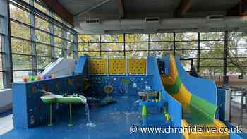 New children's Aqua Play opens at Gateshead leisure centre after £200,000 investment